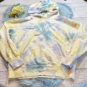 Champion Tie Dye Hoodie sz S